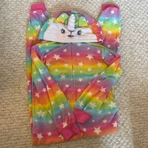 🦄 MAX AND OLIVIA Rainbow Unicorn onesie